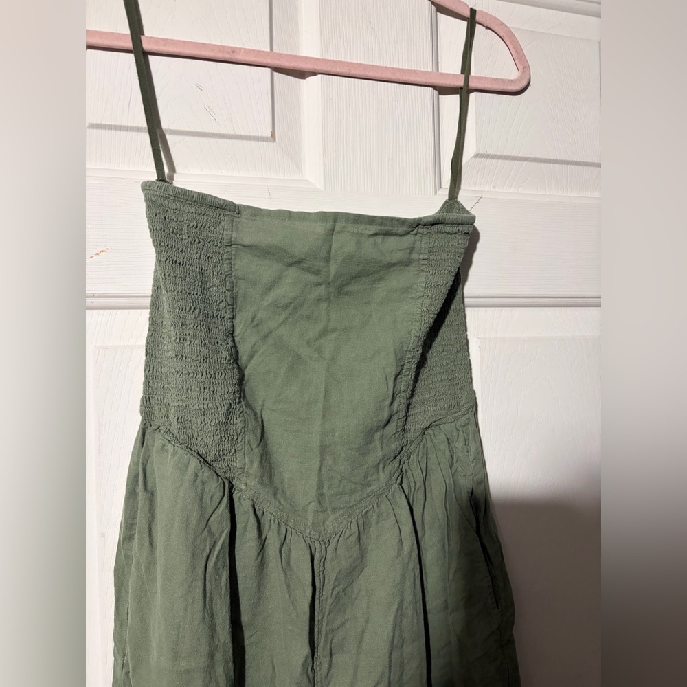 Aerie Strapless Smocked Jumpsuit - Picture 6 of 6